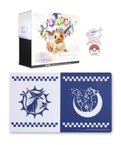 prismatic evolutions pokemon center etb